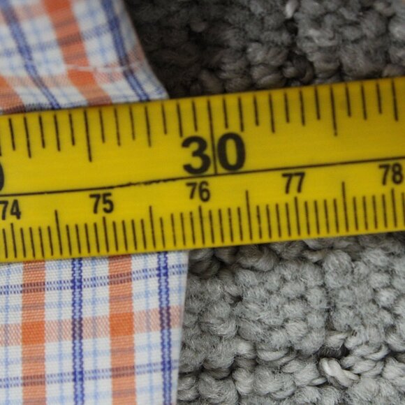 Brook Brothers Shirt Mens 2XL Multicolor Plaid Short Sleeve Button Down Collared - Picture 8 of 9